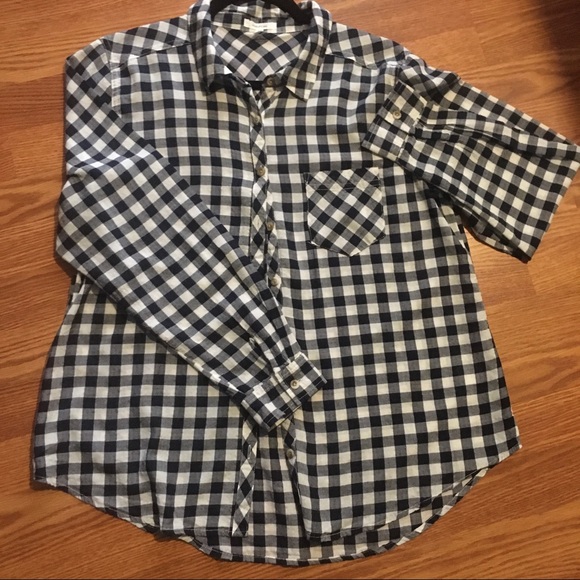 Maurices Other - 3/$25Maurices womens Shirt plaid button front Sz:L